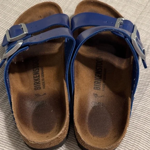 Blue Birkenstock Sandals - Picture 3 of 4